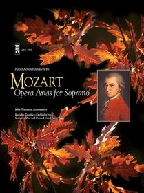 Music Minus One Soprano: Mozart Arias For Soprano (Book & CD)
