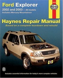Haynes Repair Manual: Ford Explorer, Mercury Mountaineer Automotive Repair Manual