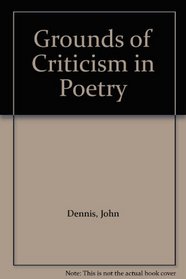Grounds of Criticism in Poetry