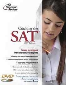 Cracking the SAT with DVD, 2007 Edition (College Test Prep)