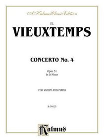 Violin Concerto No. 4, Op. 31 (Kalmus Edition)