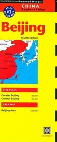 Beijing, China Travel Map (China Regional Maps)