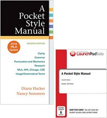 Pocket Style Manual 7e with 2016 MLA Update & LaunchPad Solo for A Pocket Style Manual 7e (Six Month Access)