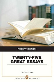 Twenty-Five Great Essays (Penguin Academics Series) (3rd Edition) (Penguin Academics)