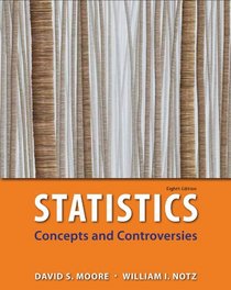 Statistics: Concepts & Controversies: w/EESEE Access Card