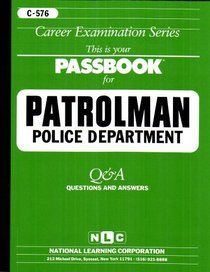 Patrolman, Police Department (Passbooks)