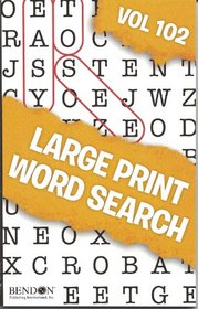 Large Print Word Search Vol 102