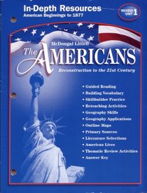 In-depth Resrouces (The Americans Reconstruction to the 21st Century, Review Unit 1)