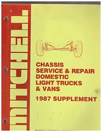 1987 Electrical Service & Repair Domestic Light Trucks & Vans
