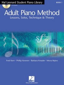 Hal Leonard Student Piano Library Adult Piano Method - Book 1/CD: Book/CD Pack (Adult Piano Method)
