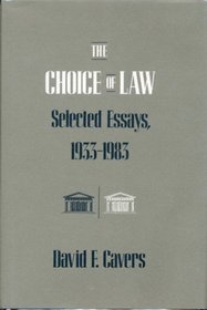 The Choice of Law: Selected Essays, 1933-1983