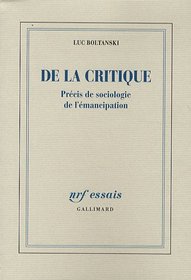 De la critique (French Edition)