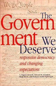 The Government We Deserve : Responsive Democracy and Changing Expectations
