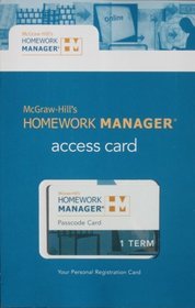Microeconomics Homework Manager 1 Term Passcode Card