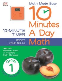 10 Minutes a Day: Math Grade 1