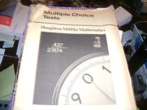 Houghton Mifflin Mathematics Multiple Choice Tests ~ Level 4