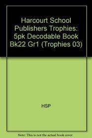 5pk Decodable Book Bk22 Gr1 Trophies