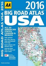 AA Big Road Atlas USA 2016