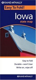 Rand Mcnally Iowa: Highways & Interstates (Rand McNally Easyfinder)