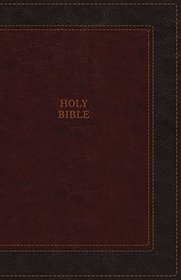 KJV, Thinline Bible, Compact, Leathersoft, Burgundy, Red Letter Edition, Comfort Print