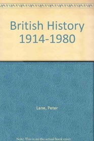 British History 1914-80