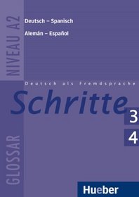 Schritte 3 und 4. Glossar Deutsch-Spanisch