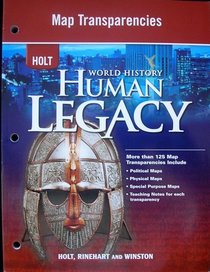 HOLT World History Human Legacy: Map Transparencies