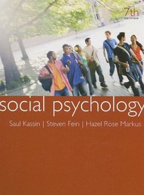 Social Psychology 7th Edition