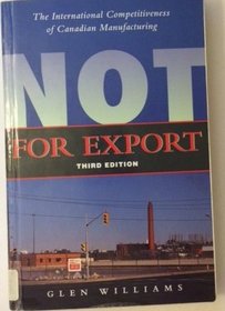 Not For Export 3rd Edition (Oxford)