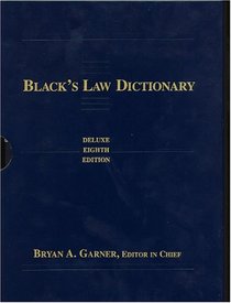 Black's Law Dictionary, Deluxe Edition in Slipcase