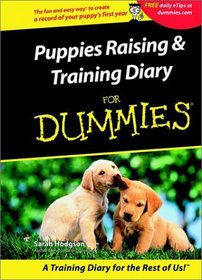 Puppies Raising  Training Diary for Dummies