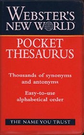 Webster's New World Pocket Thesaurus (Webster's New World)