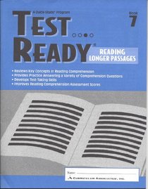 A Quick-study Program Test .... Ready: Reading Longer Passages Book 7