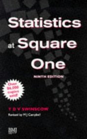 Statistics at Square One (Product Code #340305240))