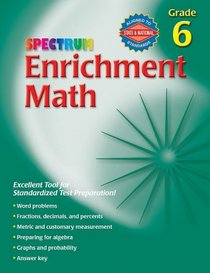 Spectrum Enrichment Math, Grade 6