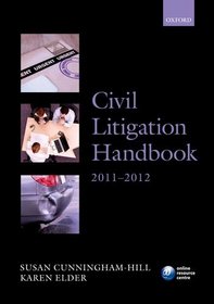 Civil Litigation Handbook 2011-12 (Legal Practice Course Guides)