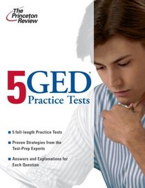 5 GED Practice Tests (College Test Preparation)