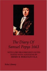 The Diary Of Samuel Pepys 1663