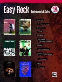 Easy Rock Instrumentals, Level 1: Piano Acc. (Book & CD) (Easy Rock Instrumental Solos)