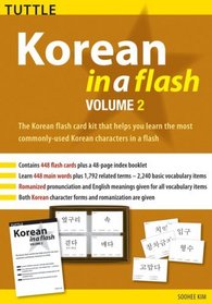 Korean in a Flash Kit Volume 2 (Tuttle Flash Cards)