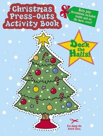 Christmas Press-Outs Activity Book - Deck the Halls!