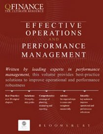 Effective Operations and Performance Management (Qfinance the Ultimate Resource)