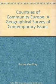 Countries of Community Europe: A Geographical Survey of Contemporary Issues