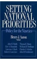 Setting National Priorities: Policy for the Nineties