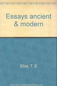 Essays ancient & modern