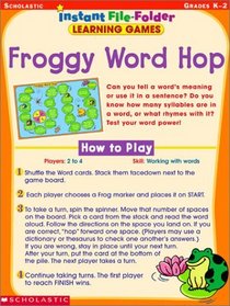 Froggy Word Hop (Instant File-Folder Games, Grades K-2)