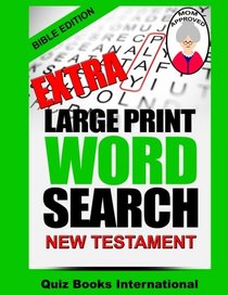 Extra Large Print Word Search Bible Edition - New Testament