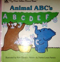 Animal ABC's (First Golden Board Book)
