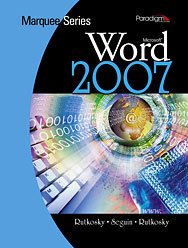 Marquee Series Microsoft Word 2007 with Windows Vista and Internet Explorer 7.0