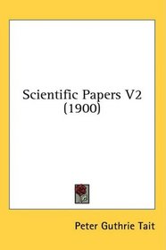Scientific Papers V2 (1900)